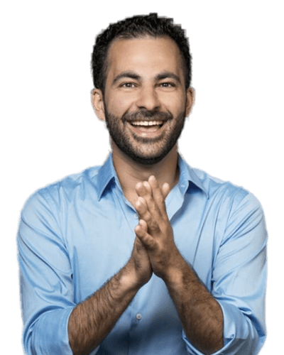 Hamed Farhadian laughing