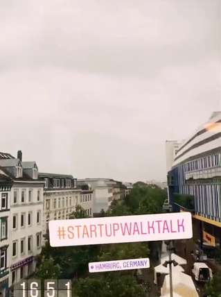 Thumbnail: Einfach machen – impressions from Walk & Talk Hamburg (German)