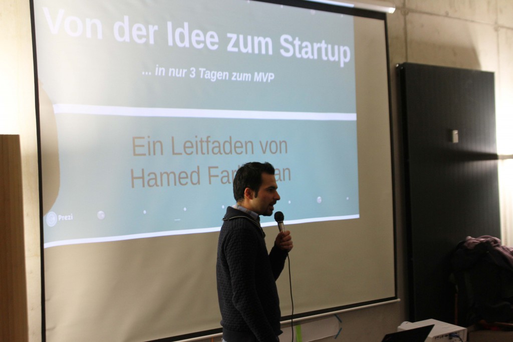Hamed Farhadian - Von der Idee zum MVP in 3 Tagen