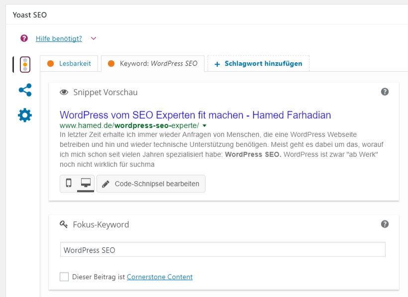 WordPress SEO Anleitung: Suchmaschinenoptimierung für WordPress - Hamed Farhadian