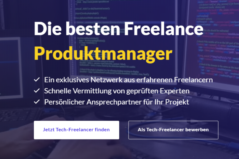 Freelancer Expertlead Screenshot Website