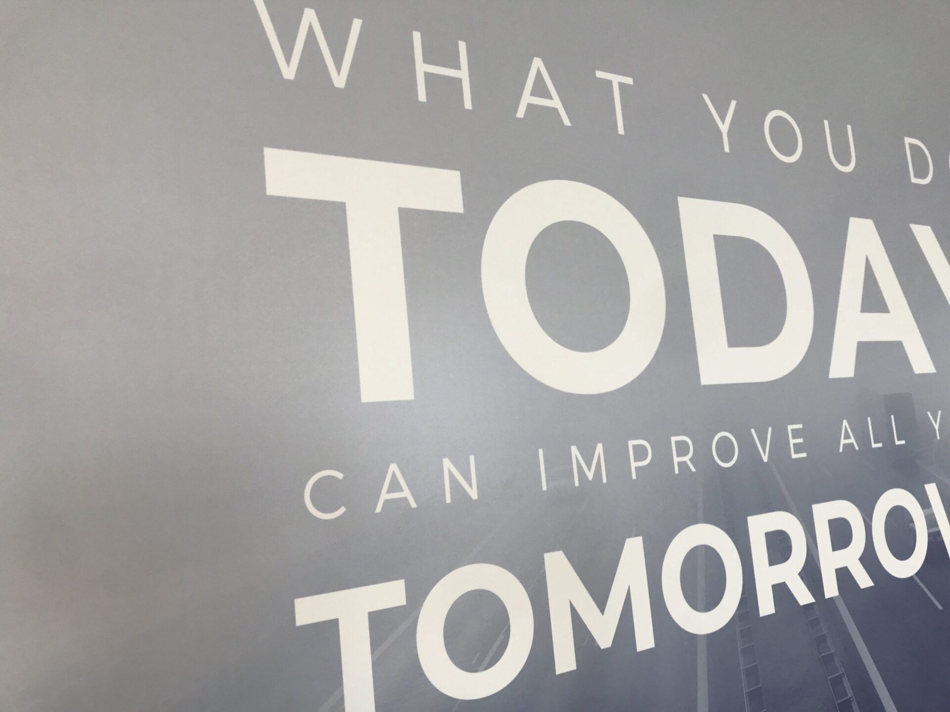 Motivationsposter im Büro / Arbeitszimmer / für Startups