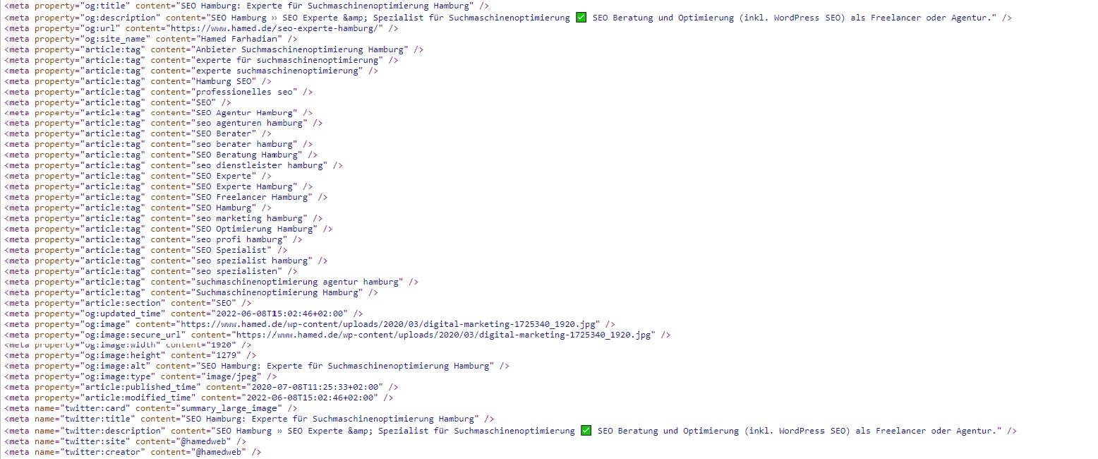 So optimiert ein SEO-Experte die Meta-Angaben im Quellcode