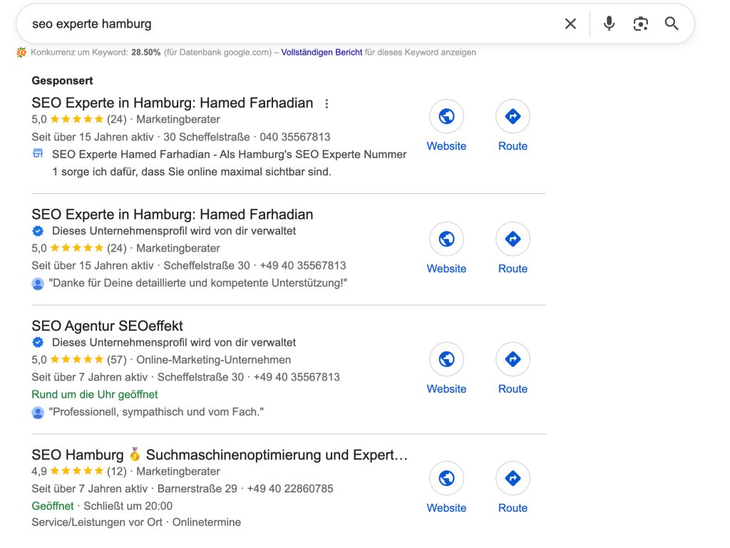Local SEO wird immer wichtiger